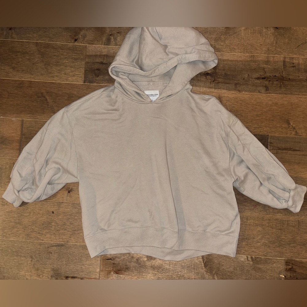Abercrombie & Fitch Taupe Hooded Jacket